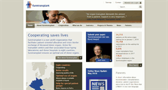 Desktop Screenshot of eurotransplant.org