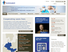 Tablet Screenshot of eurotransplant.org